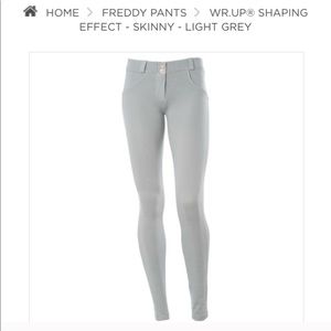 Gray Freddy low rise pants